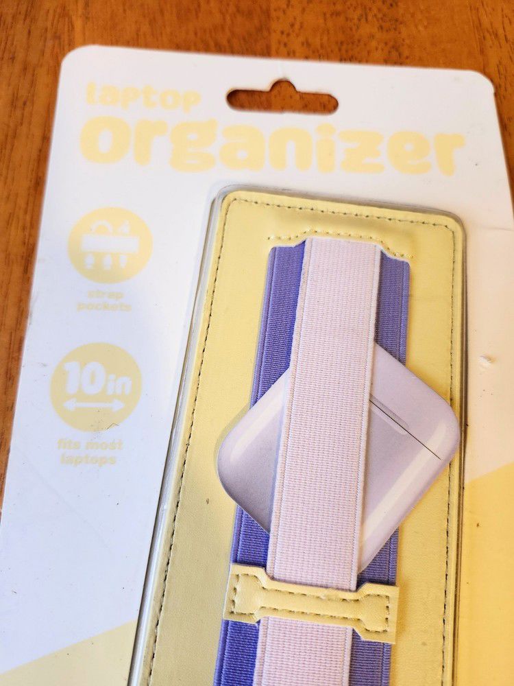 Stylish Laptop Organizer Strap - Mouse Cables Holder