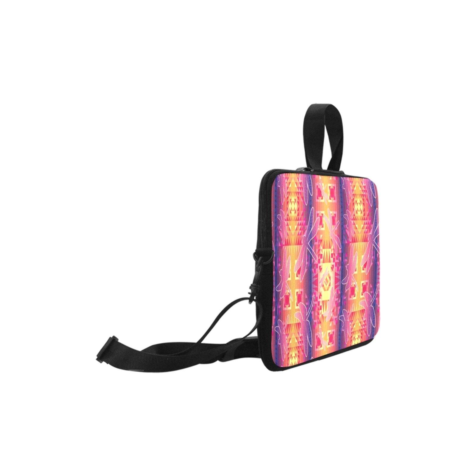 Kaleidoscope Dragonfly Laptop Handbag