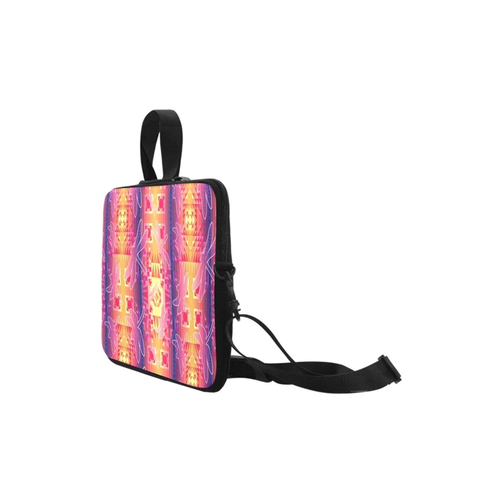 Kaleidoscope Dragonfly Laptop Handbag