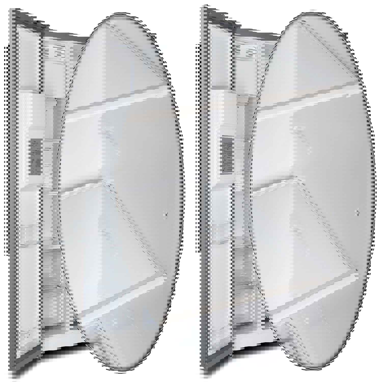 Forno Salerno 36 Side by Side Refrigerator with Ice Maker