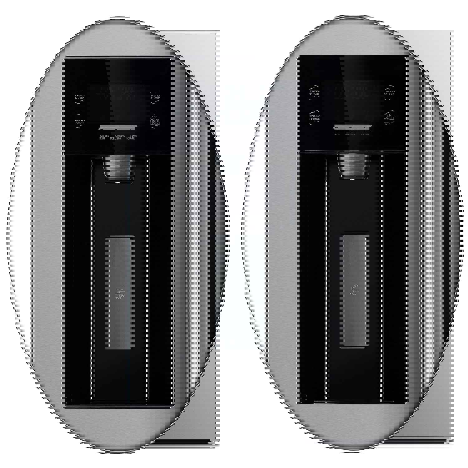 Forno Salerno 36 Side by Side Refrigerator with Ice Maker