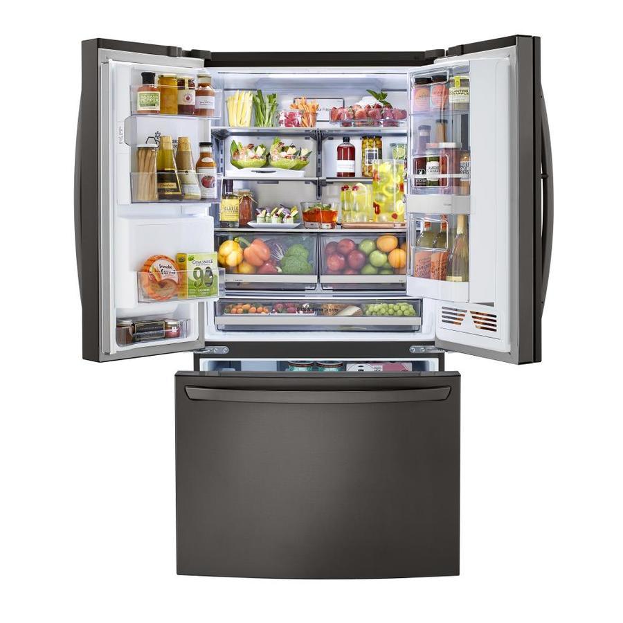 LG Craft IceSmart Wi-Fi Enabled French Door Refrigerator with Dual Ice Maker and Door within Door