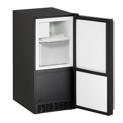 U-Line Corporation U-ADA15IMB-00B Crescent Ice Maker with Bin