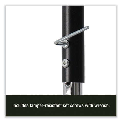 Correll Adjustable Activity Table with Med Oak Top and Black Legs