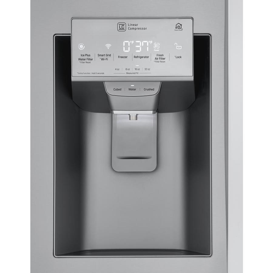 LG Craft IceSmart Wi-Fi Enabled French Door Refrigerator with Dual Ice Maker and Door within Door