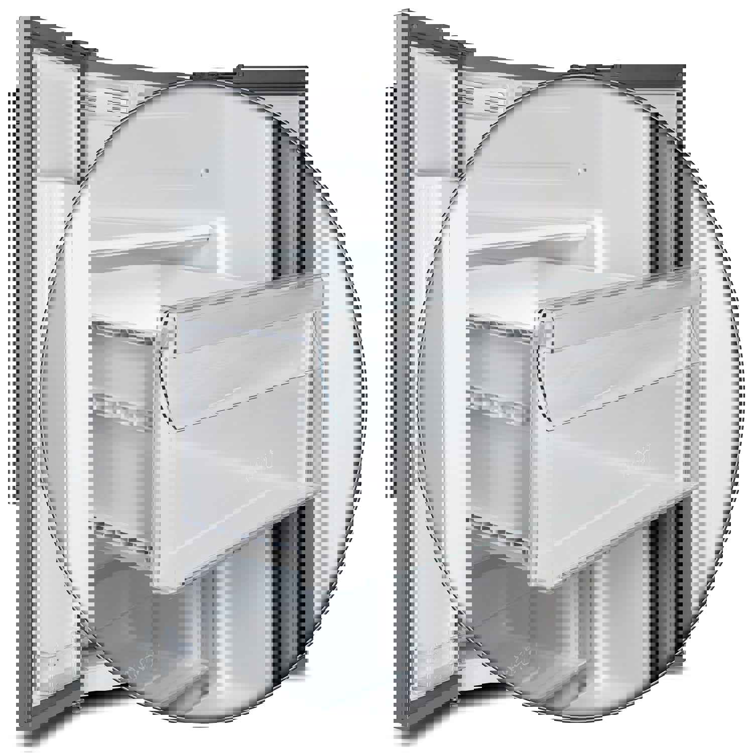 Forno Salerno 36 Side by Side Refrigerator with Ice Maker