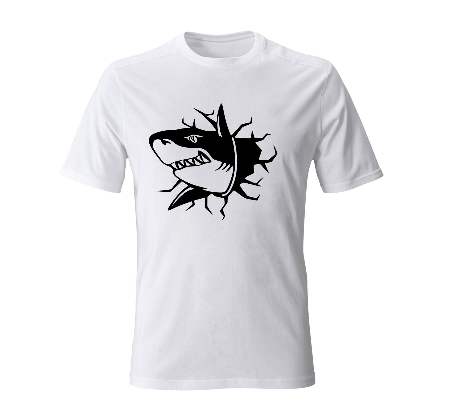 Shark SVG Cut File - Digital Download for CNC, Laser, and T-Shirt Designs