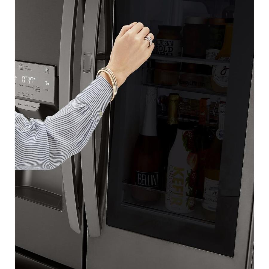 LG Craft IceSmart Wi-Fi Enabled French Door Refrigerator with Dual Ice Maker and Door within Door