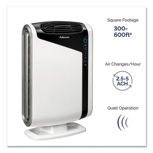 Aeramax Dx95 Large Room Air Purifier with 4-Stage Filtration, 600 Sq Ft Coverage