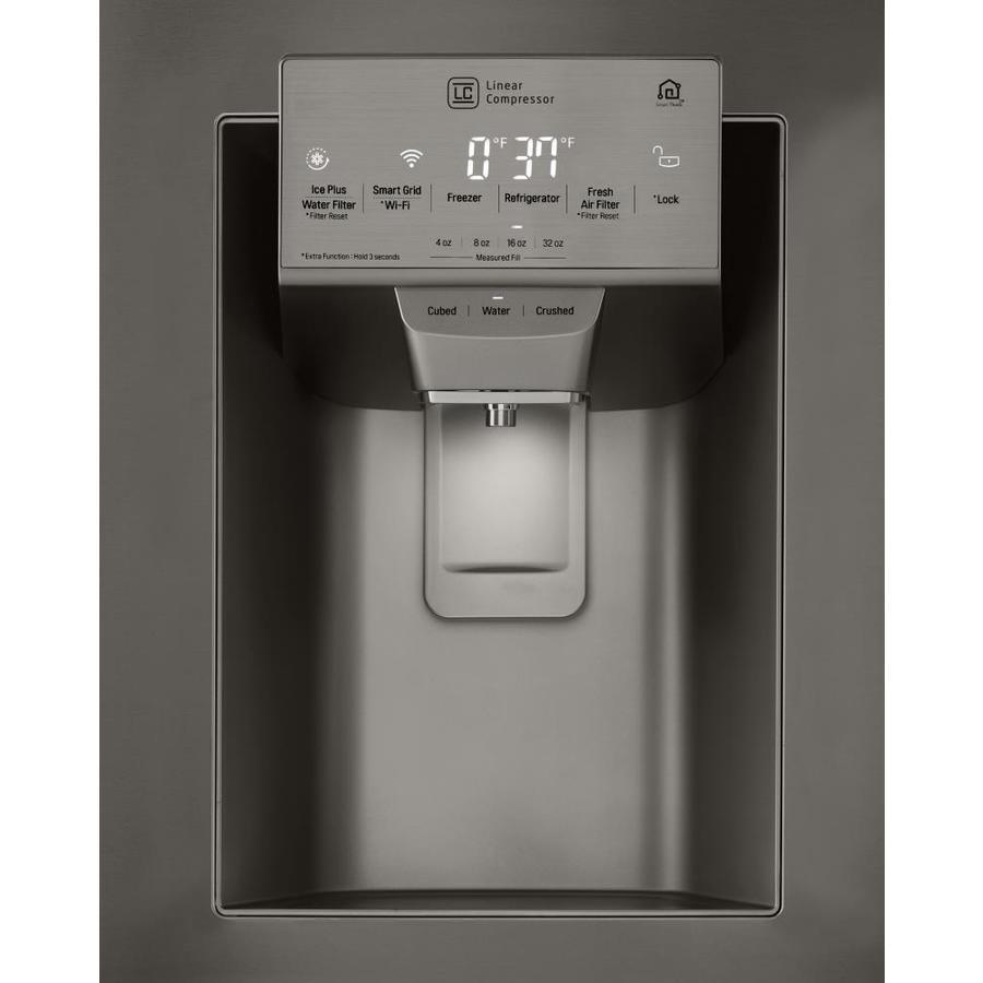 LG Craft IceSmart Wi-Fi Enabled French Door Refrigerator with Dual Ice Maker and Door within Door