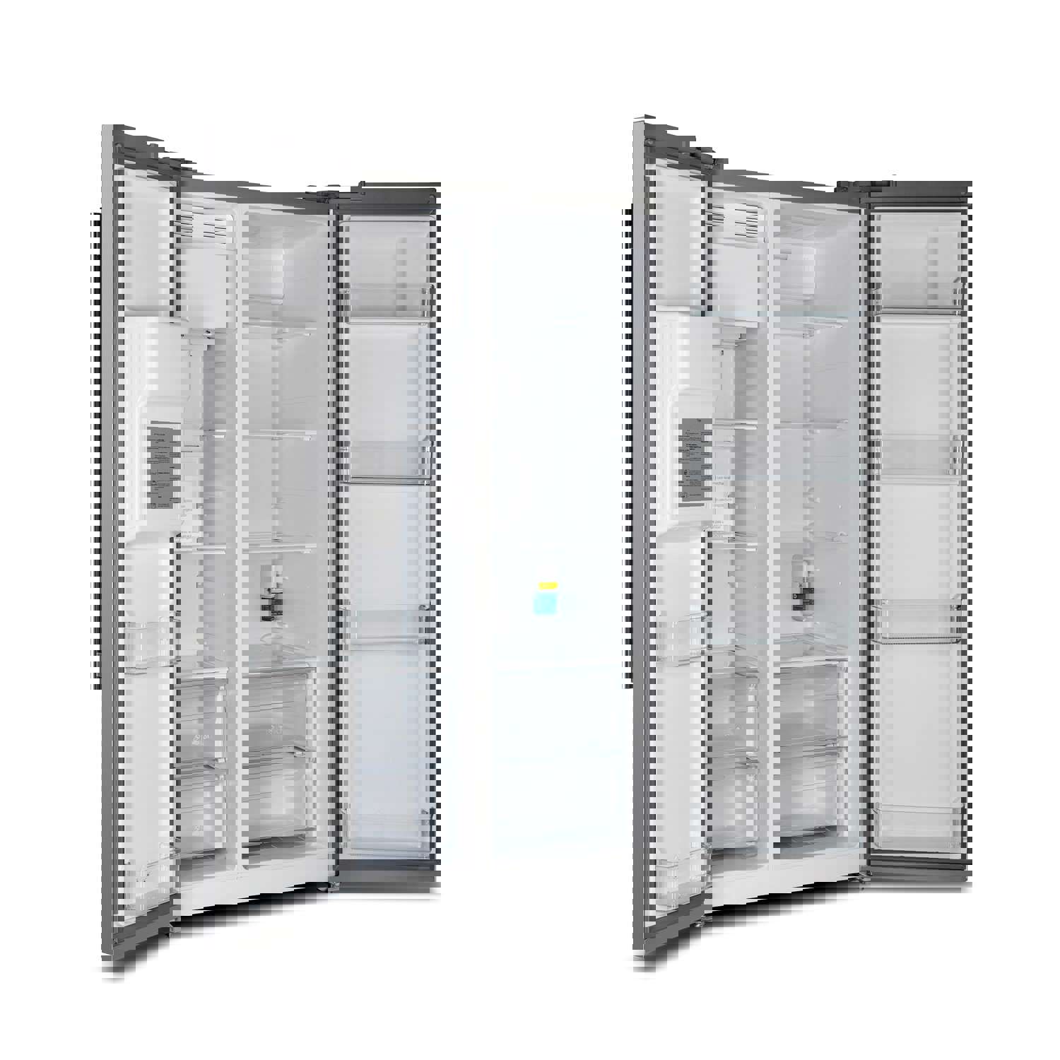 Forno Salerno 36 Side by Side Refrigerator with Ice Maker