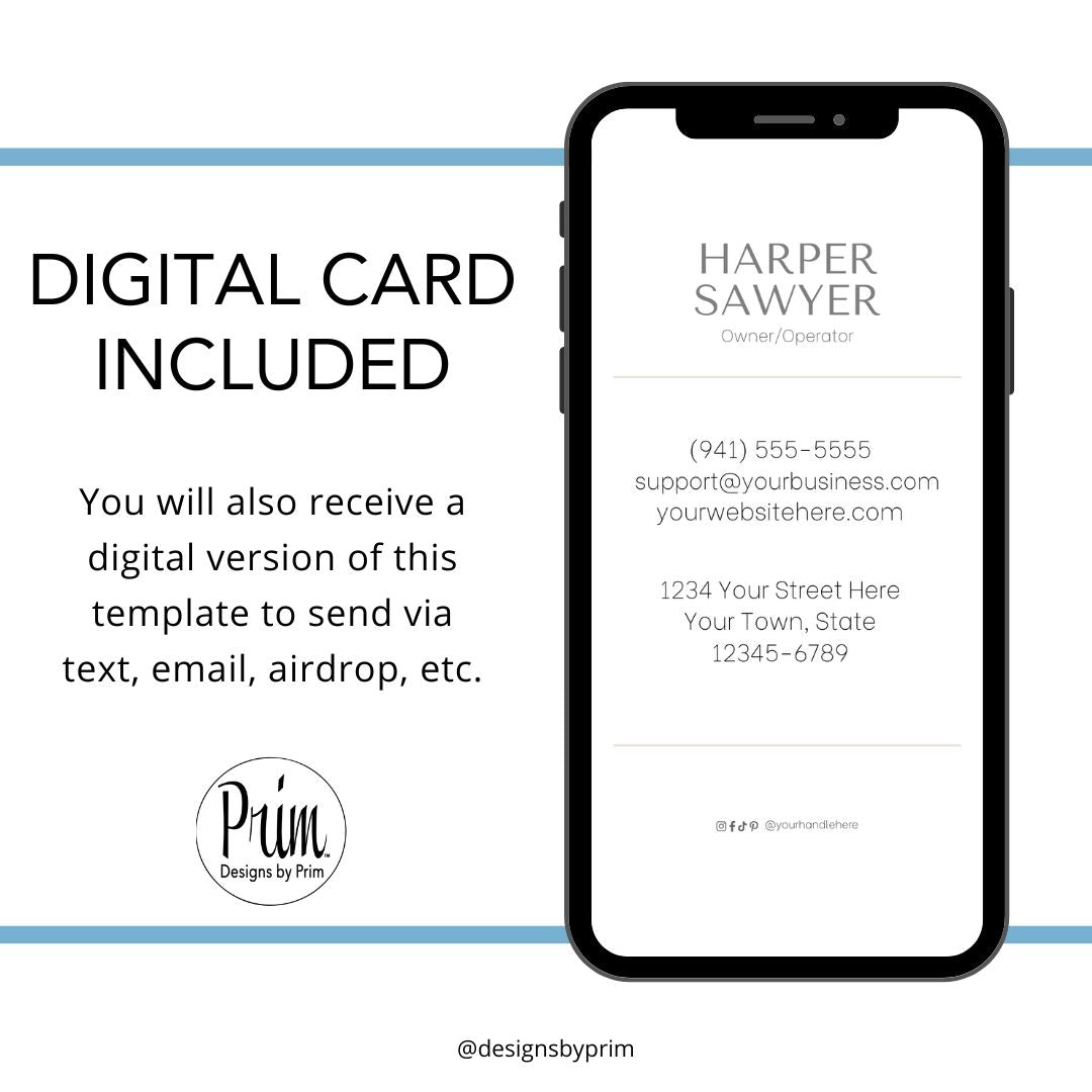 Simply Modern Gift Certificate Template - Editable Sand Color Gift Card for Business Promotion