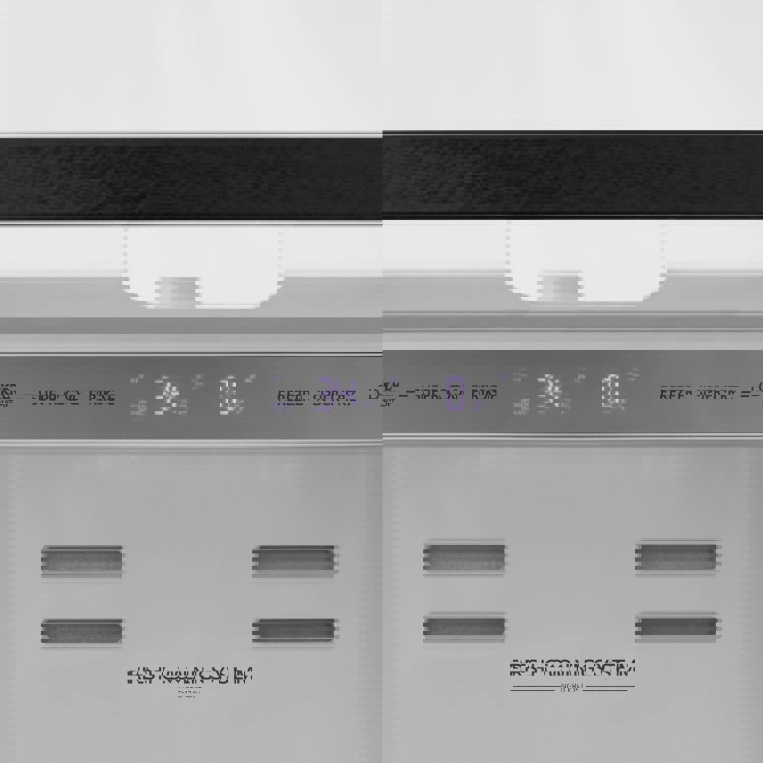 ZLINE 36 In. Autograph 22.5 cu. ft. Stainless Steel Refrigerator with Ice Maker and Gold Accents