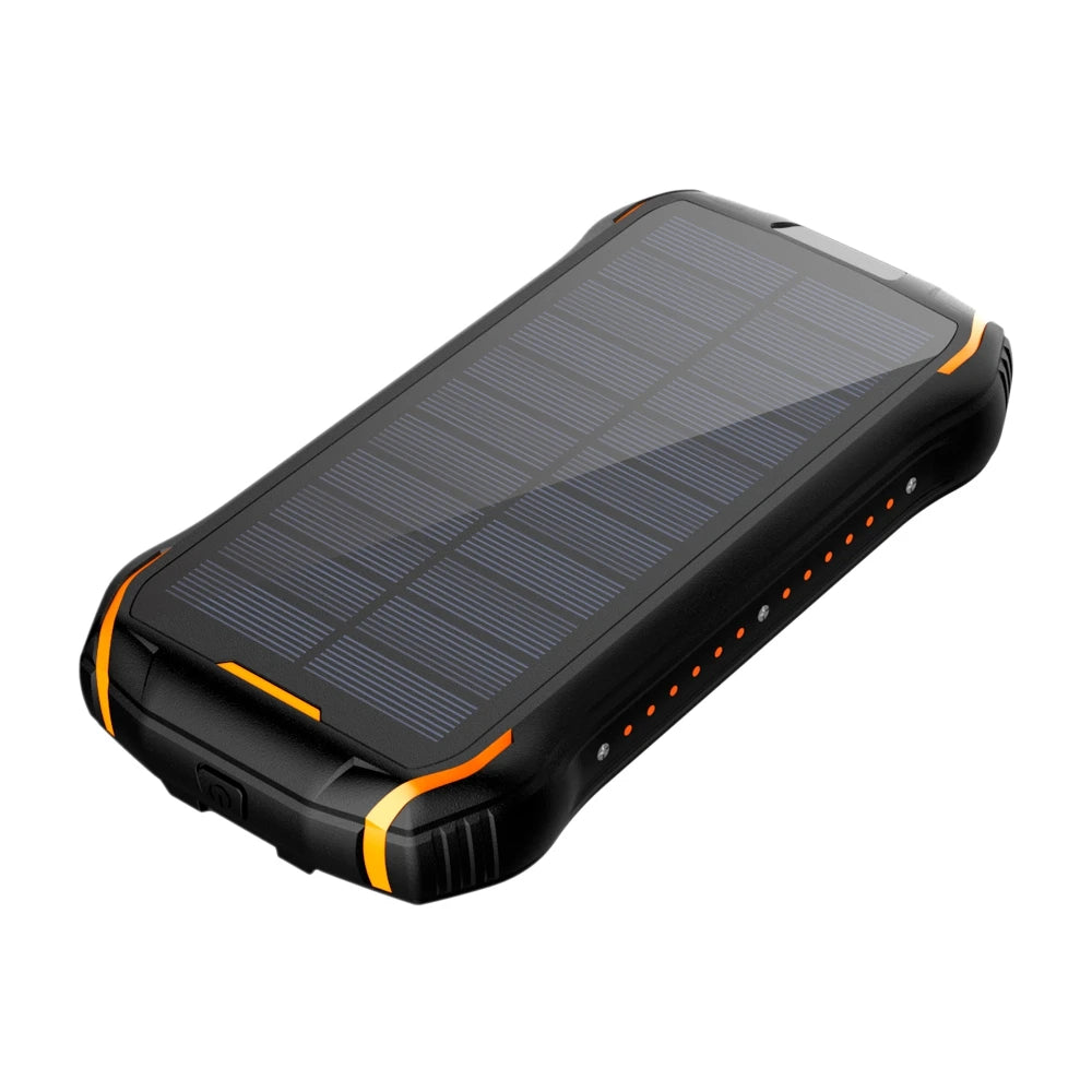 26800mAh Wireless Solar Charger - Portable Large Capacity Solar Power Bank