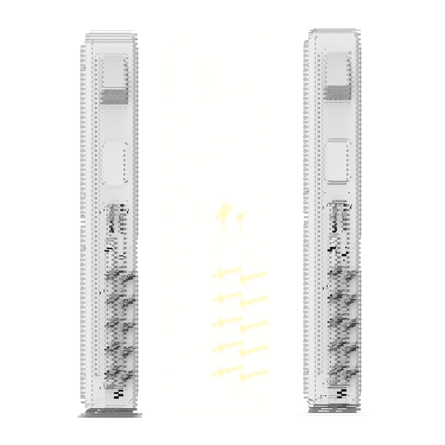 MRCOOL DIY 4th Gen 48K BTU 5-Zone Condenser with 9K+9K+9K+9K+12K Handlers and 2 x 25ft, 3 x 35ft Linesets Bundle