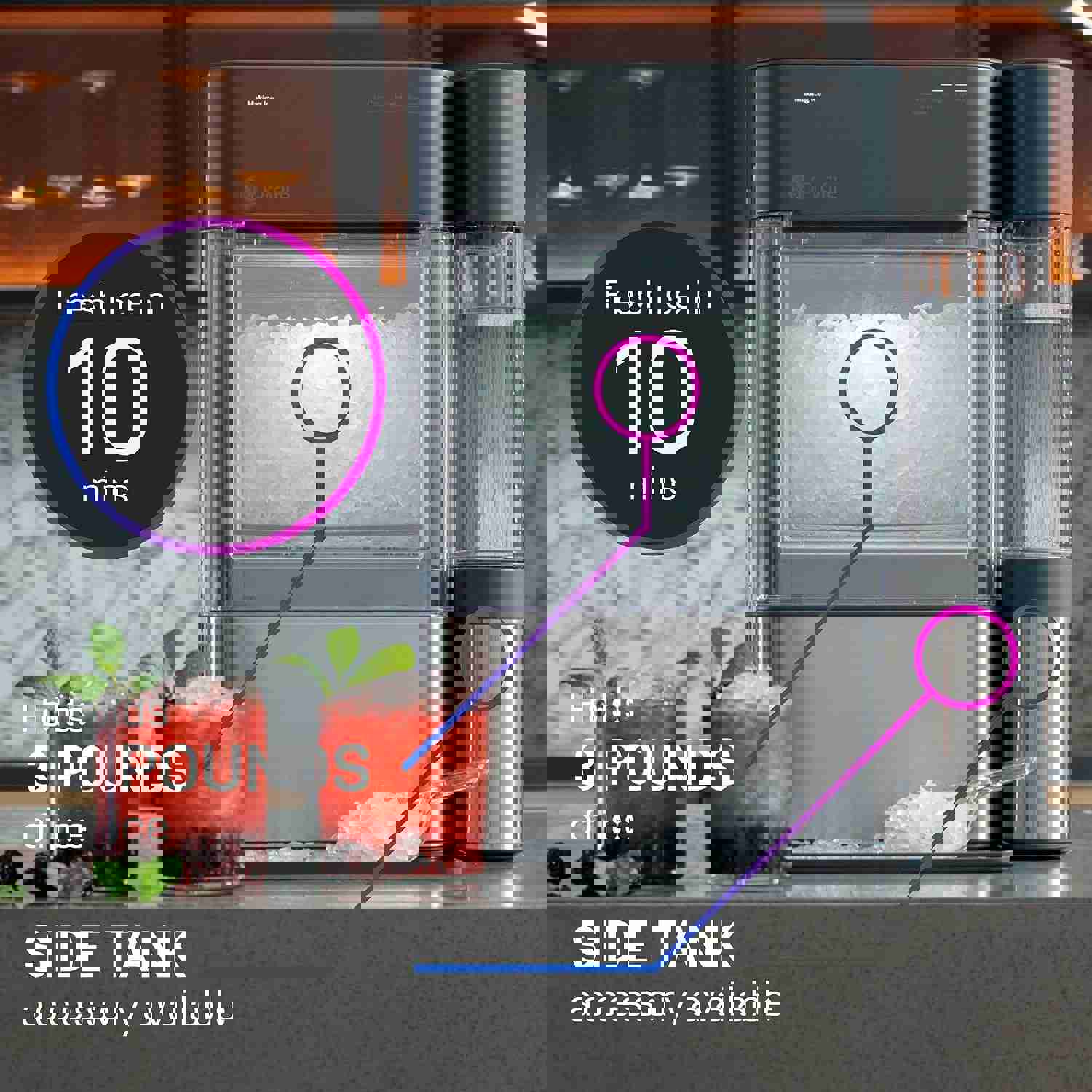 GE Profile Opal 2.0 Countertop Nugget Ice Maker with WiFi Connectivity