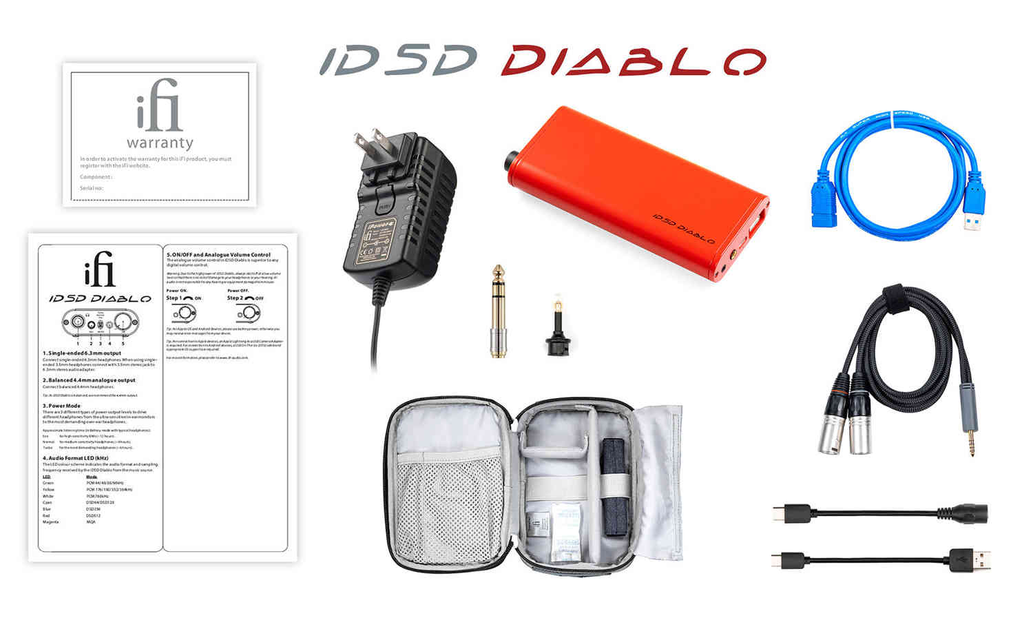 iFi iDSD Diablo DAC & Headphone Amplifier - Ultimate Audio Performance