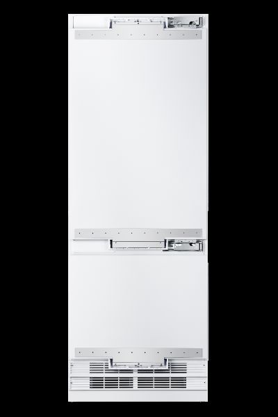 Hallman 30 Built-In Refrigerator with Interior Filtered Water Dispenser and Bottom Freezer