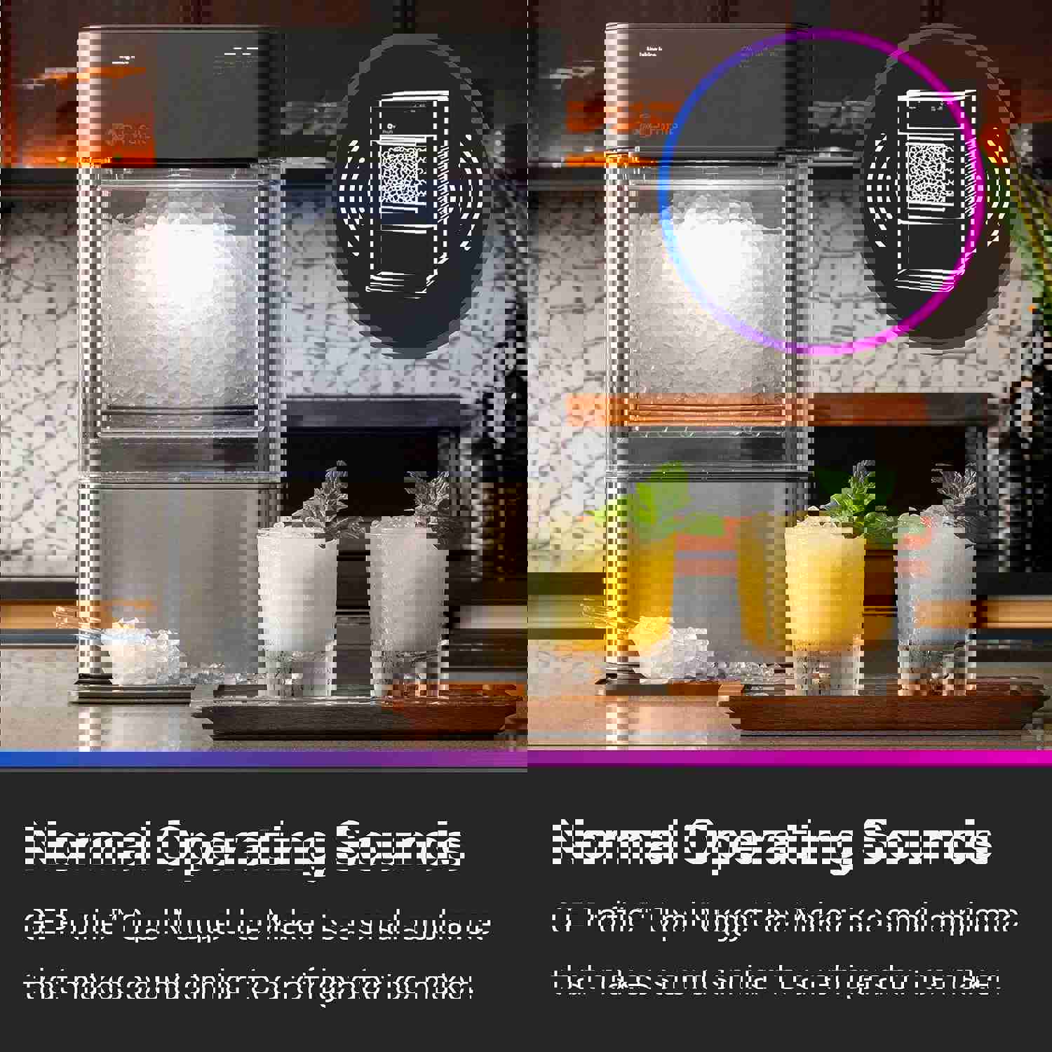 GE Profile Opal 2.0 Countertop Nugget Ice Maker with WiFi Connectivity