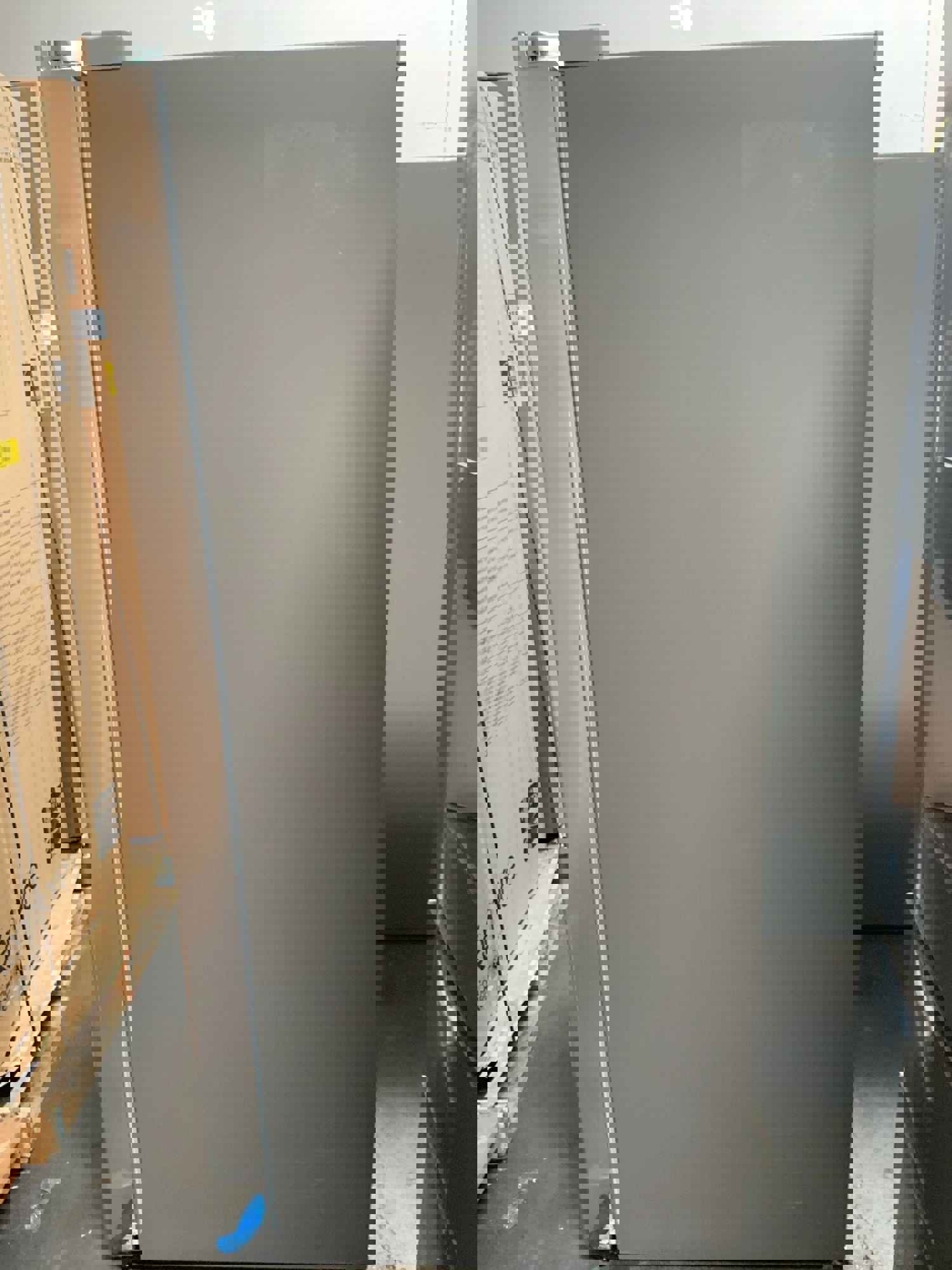 New Open Box LG 26.2 cu. ft. Side by Side Refrigerator with In-Door Ice Maker in Stainless Steel (Model: LSXS26326S)