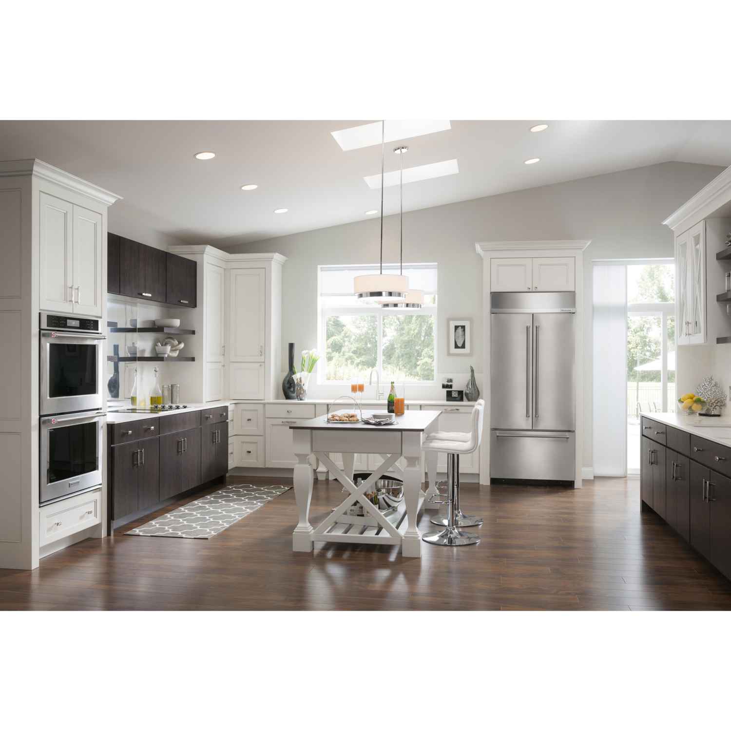 KitchenAid 36-inch, 20.8 cu.ft. Built-in French 3-Door Refrigerator with Internal Ice Maker KBFN506ESS