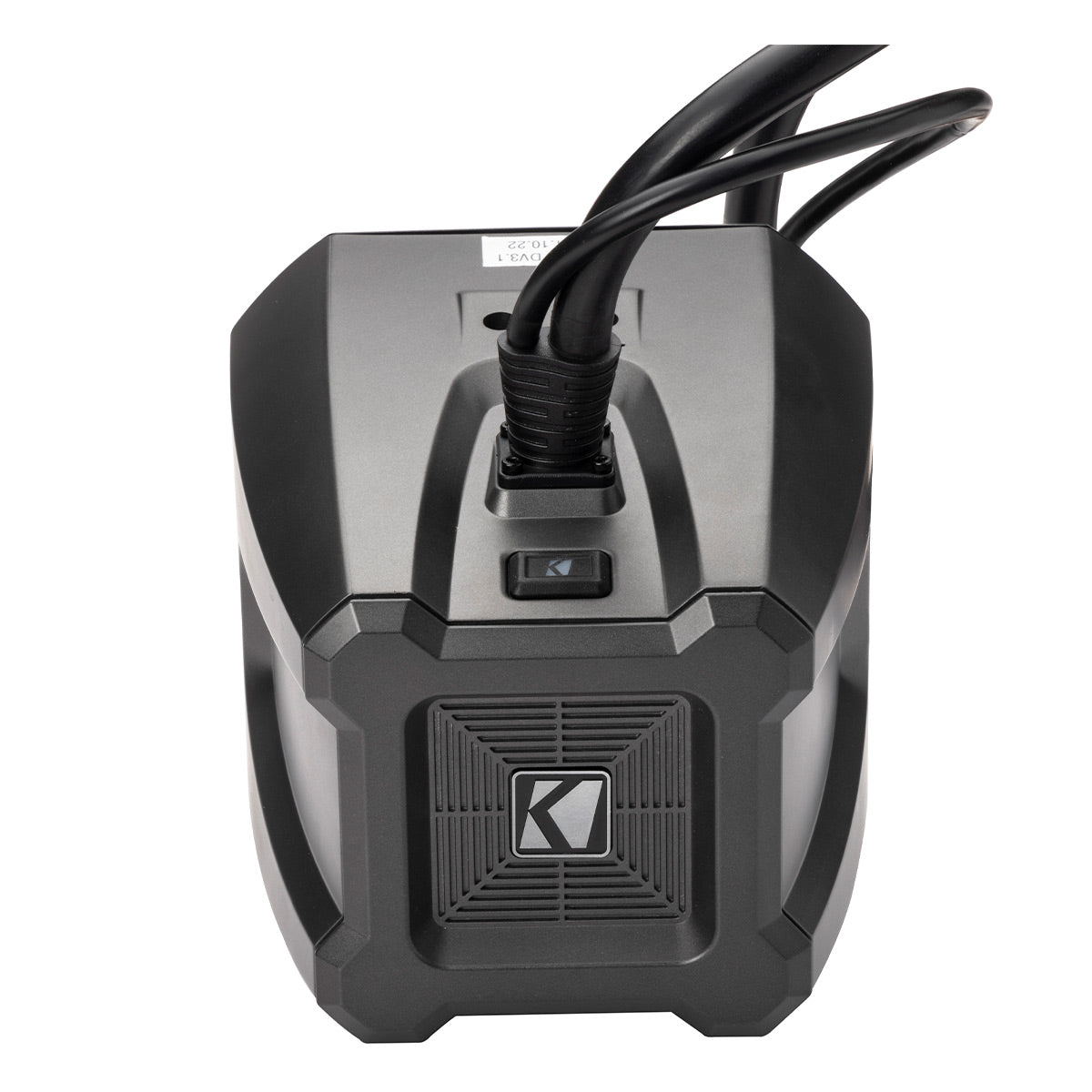 Kicker 48BTCAN65 PowerCan 6.5 Waterproof Bluetooth Speakers with LED Lighting & Wired Remote - Pair