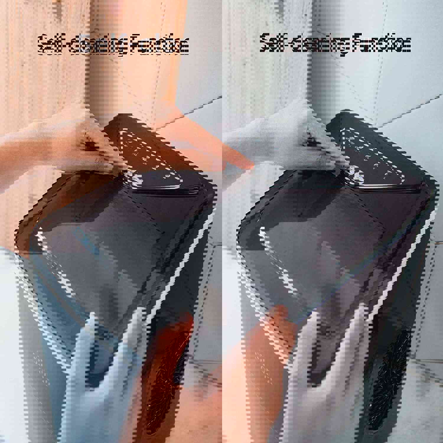 Silonn Countertop Ice Maker - 9 Cubes in 6 Minutes, 26Lbs/24Hrs, Self-Cleaning with Ice Scoop & Basket