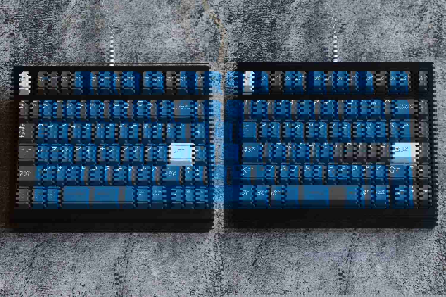 Jris75 PCB Gasket Mount Keyboard Kit - Black (Alu Weight)
