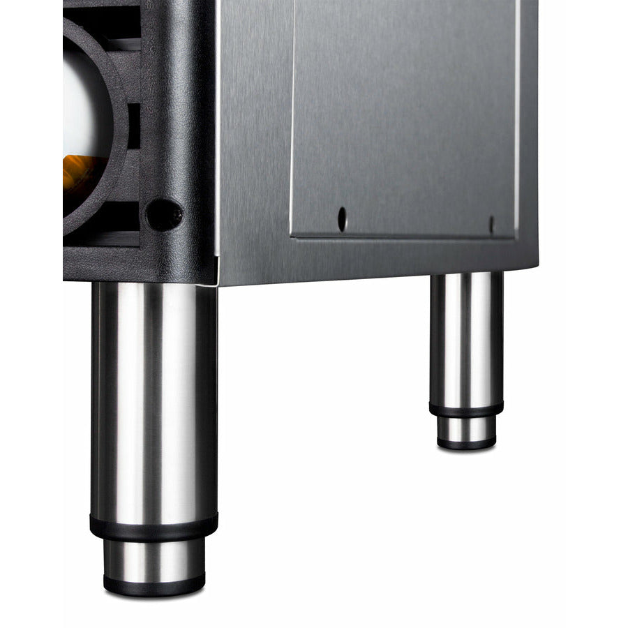 Summit 21 Wide 27 Lbs. Built-In Commercial Ice Maker with 100 Lbs. Daily Ice Production and Water Purification Filter