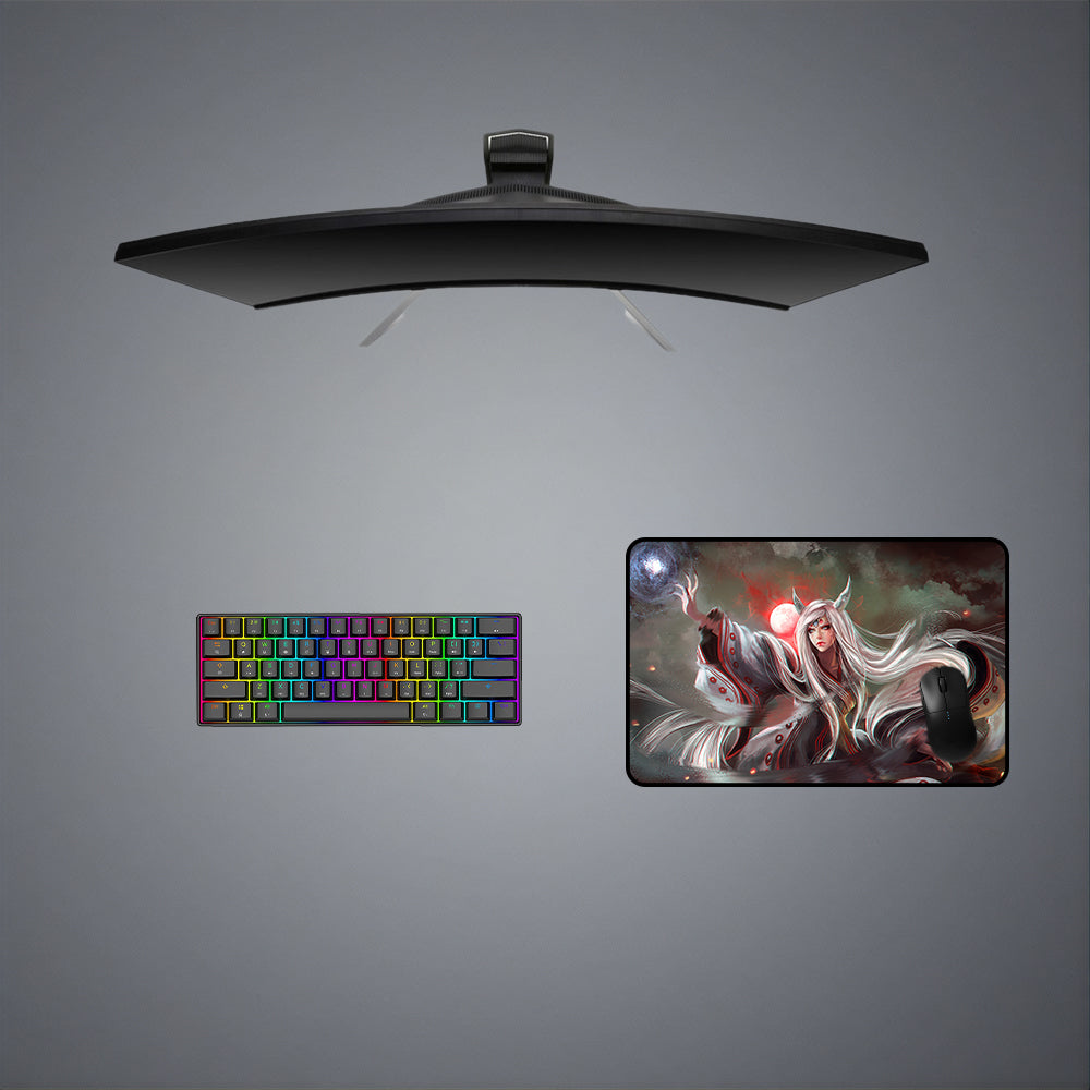 Kaguya Otsutsuki Design Gaming Mouse Pad - M-XXL Size for Enhanced Gaming Accuracy