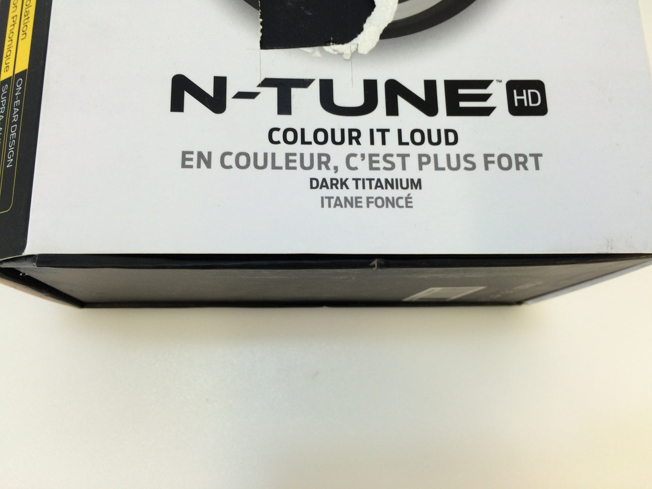 Monster 128579-00 NTune On-Ear Headphones, Pearl Grey - Colorful Noise-Isolating Audio Experience