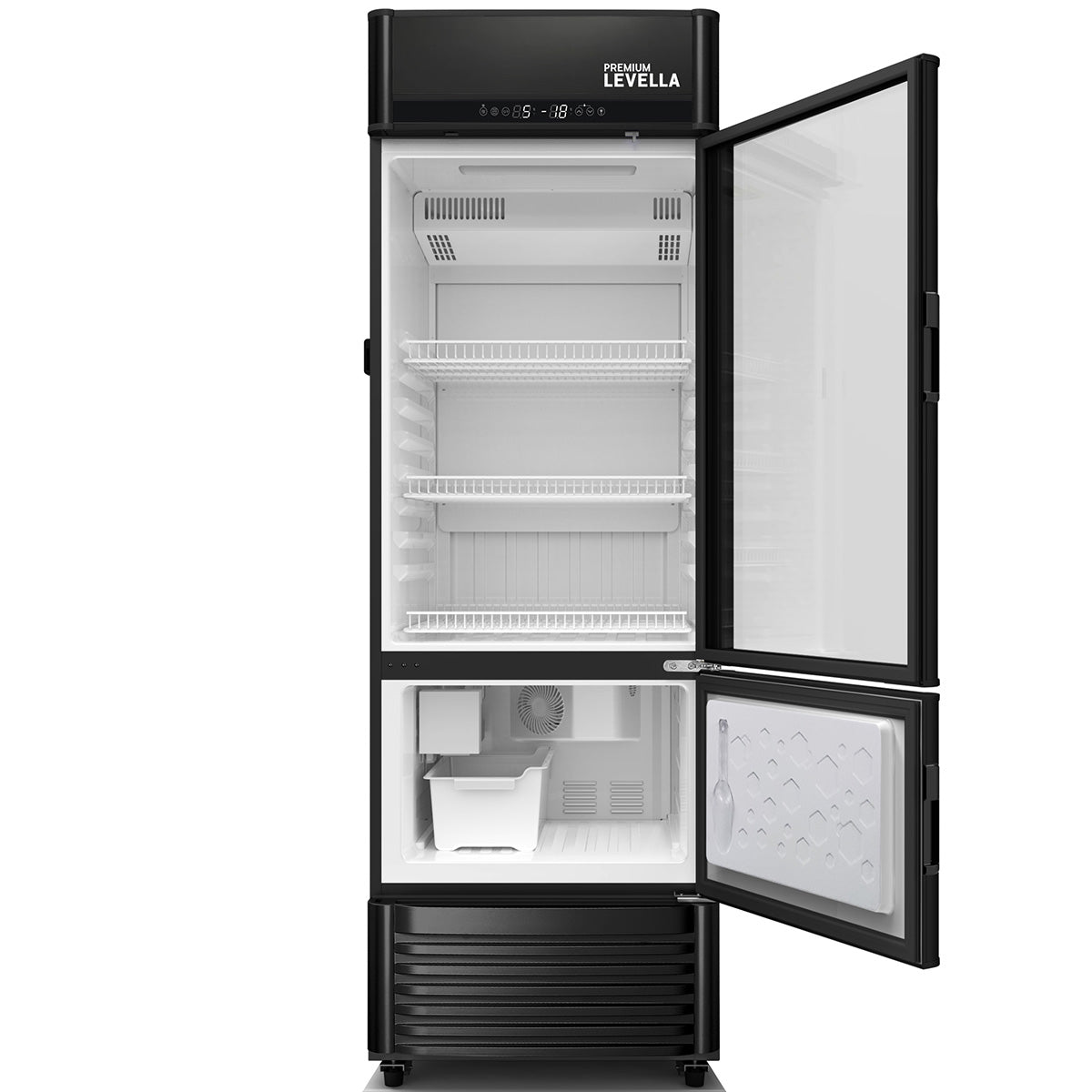 12.5 Cu. Ft. Single Door Display Refrigerator with Automatic Ice Maker - PRFIM1256DX