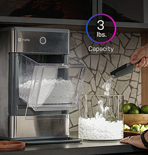 GE Profile Opal Countertop Nugget Ice Maker with Side Tank and Bluetooth Connectivity