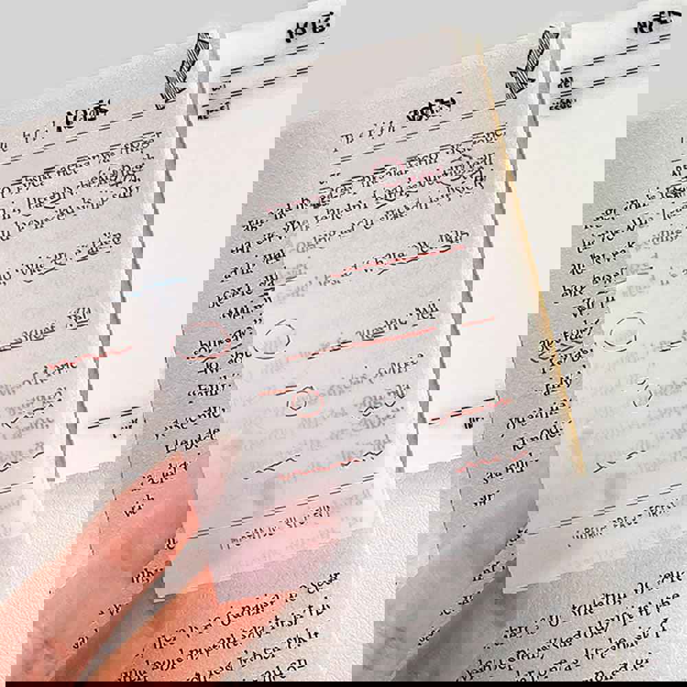 PET Multifunctional Translucent Sticky Notes - Reusable Waterproof Office & School Supplies