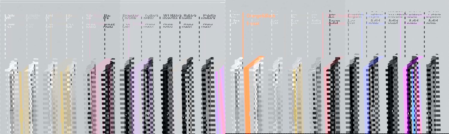 Jris75 PCB Gasket Mount Keyboard Kit - Purple & Black with PVD Weight