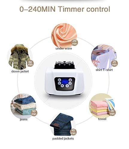 Manatee Portable Clothes Dryer - 1200W, 33 LB Capacity, Energy Saving with Anion Sterilization