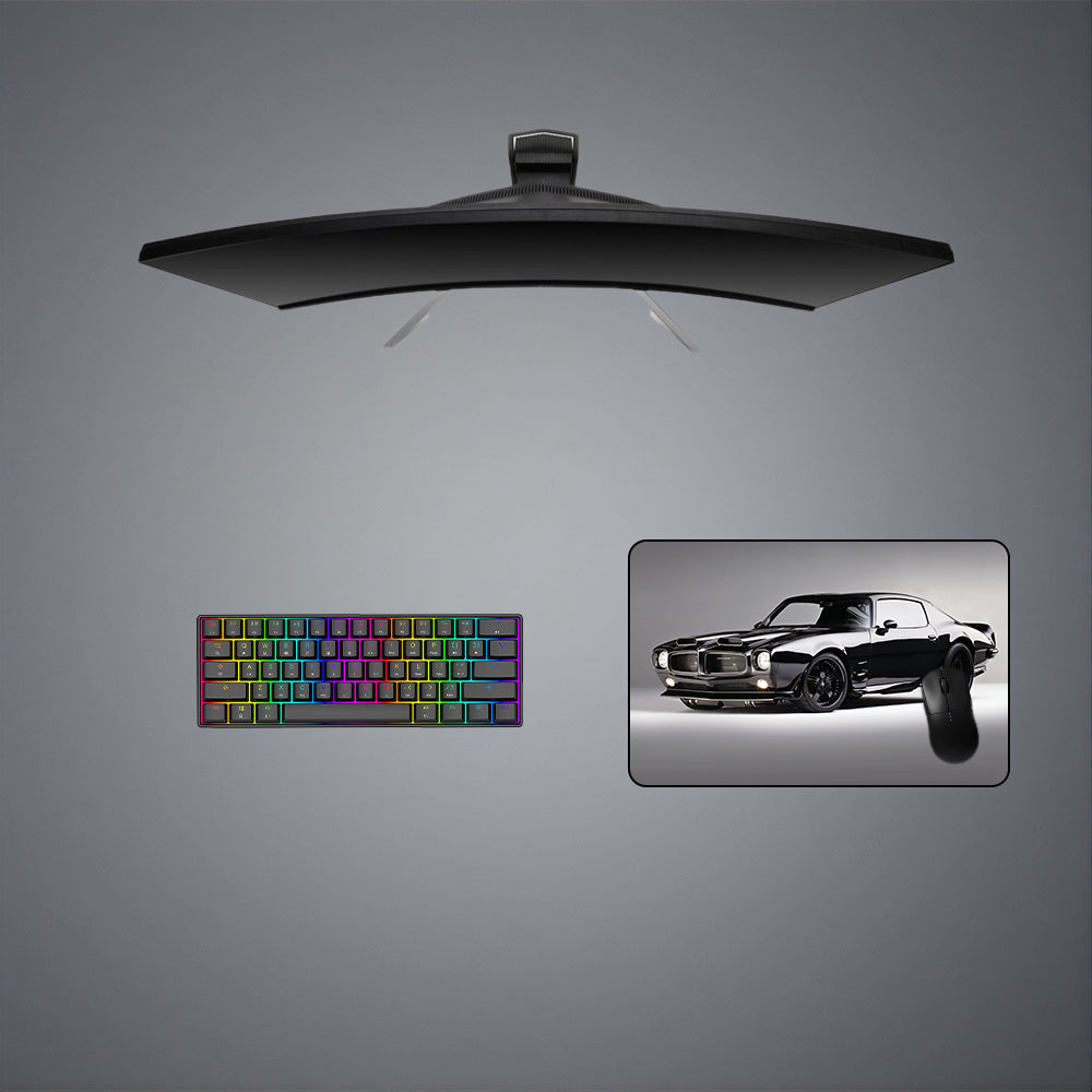 Black Firebird Design Gaming Mouse Pad - M-XXL Size for Enhanced Gaming Accuracy