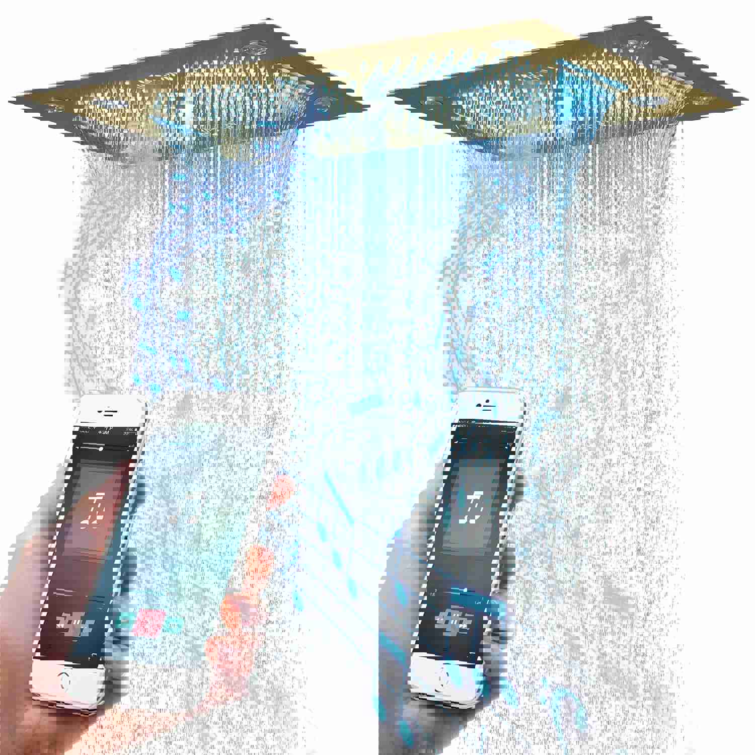 HAVASU 28" Ceiling Mounted Complete LED Music Shower System