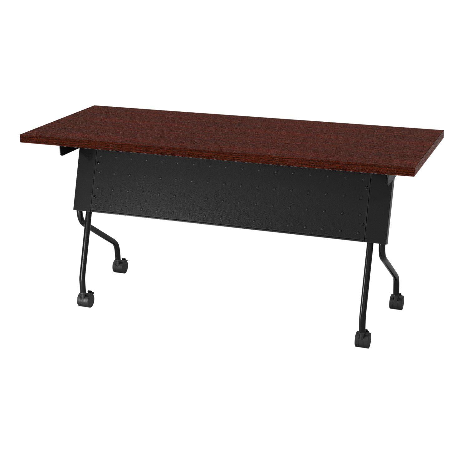 Folding/Nesting Mobile Training Tables, Rectangular, 60 x 24 x 29.5 H