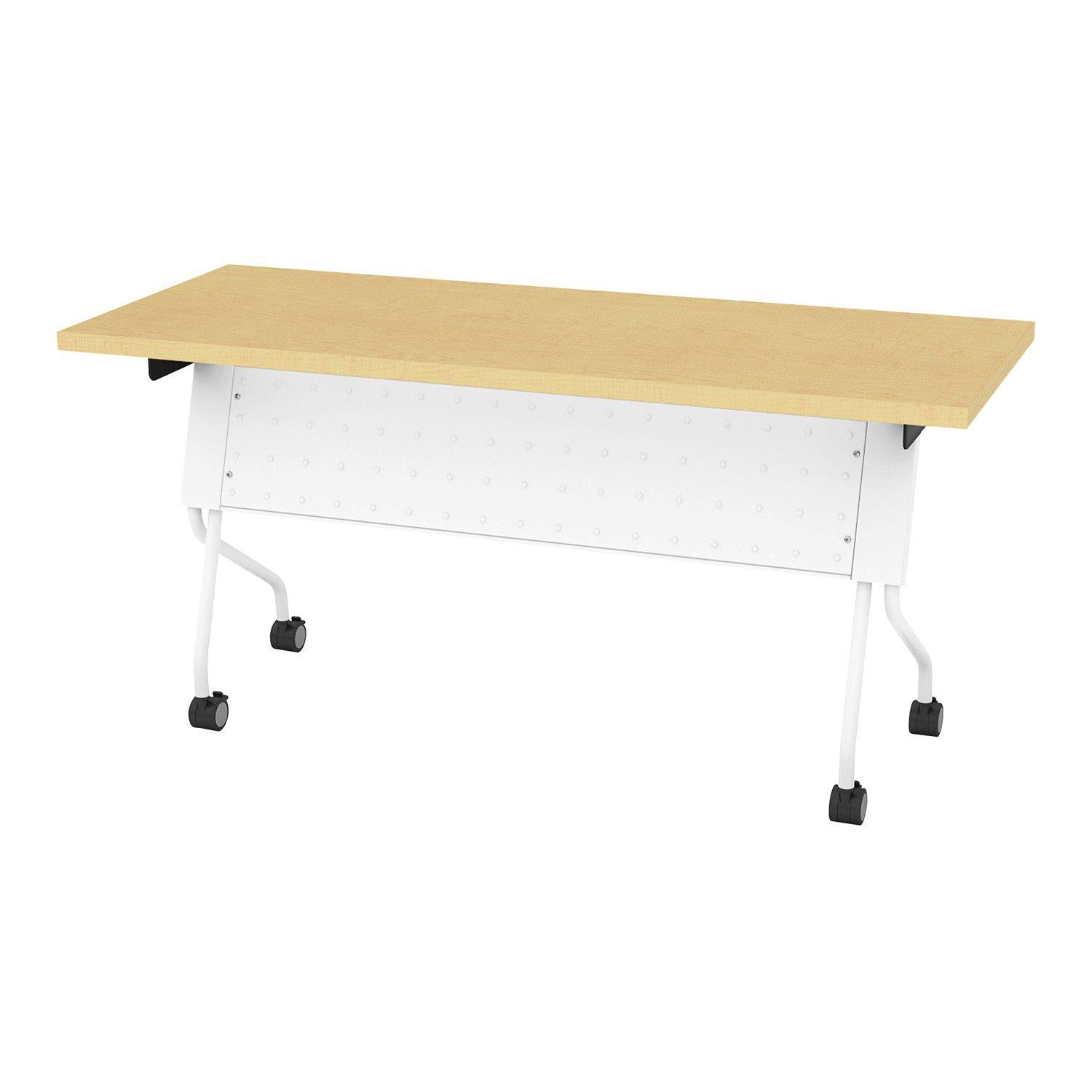 Folding/Nesting Mobile Training Tables, Rectangular, 60 x 24 x 29.5 H