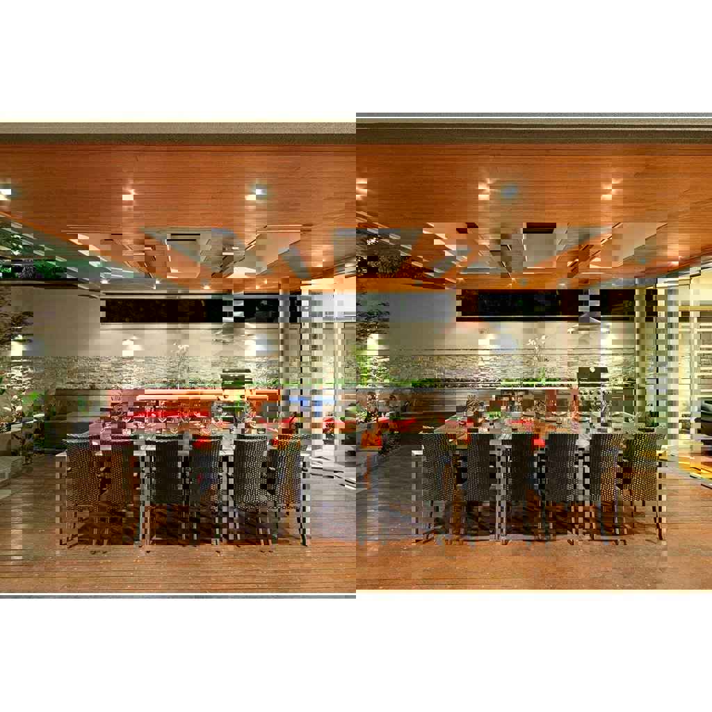 Dimplex DLW Series 53.5 Outdoor/Indoor Radiant Heater - 240V, 2400W - Black