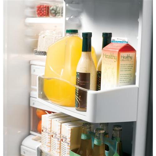 GE Profile 36-inch, 25.3 cu. ft. Side-by-Side Refrigerator with Ice and Water PSE25KSHSS