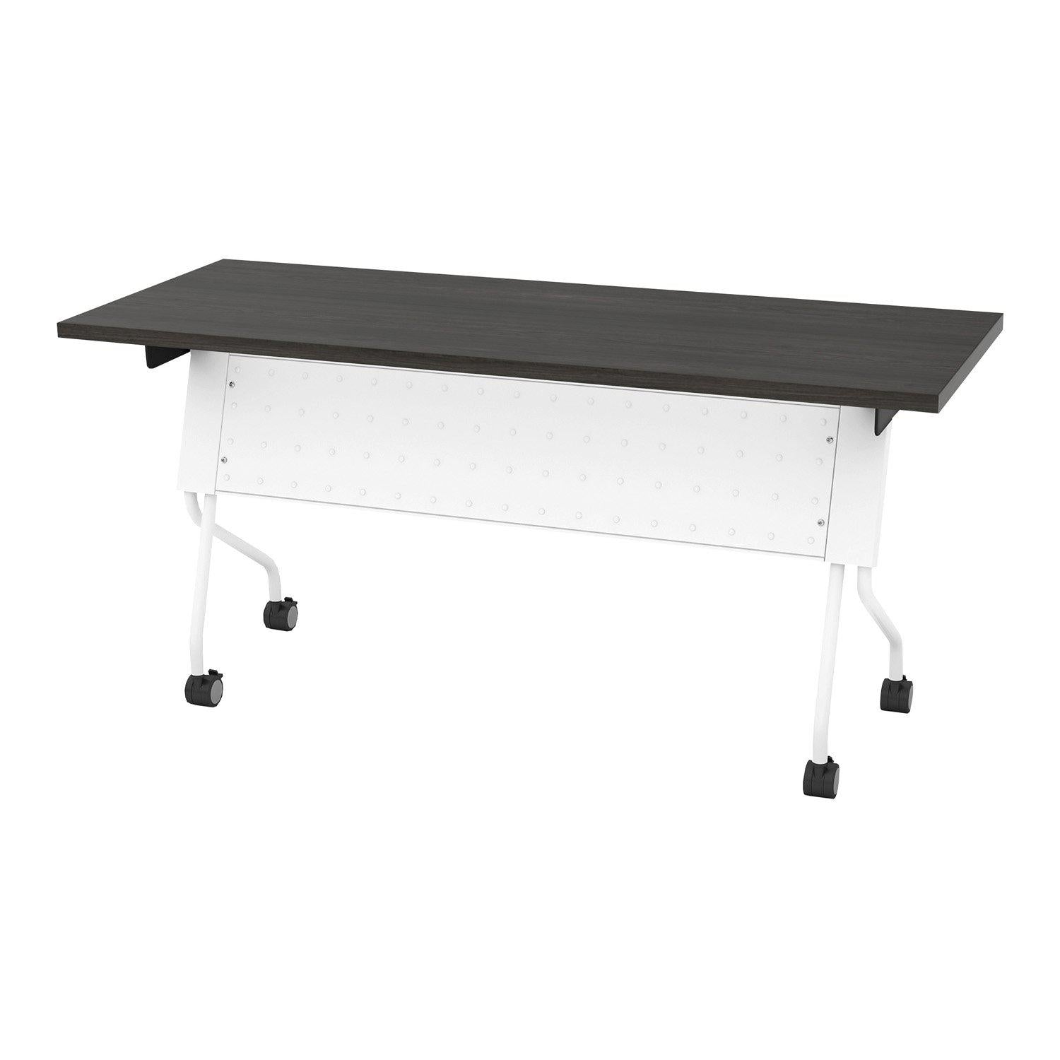 Folding/Nesting Mobile Training Tables, Rectangular, 60 x 24 x 29.5 H
