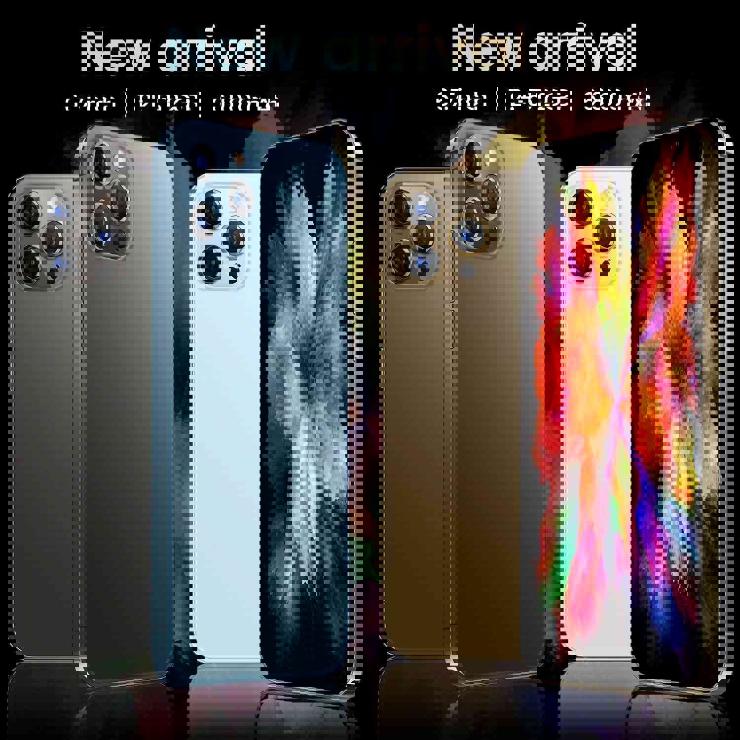 i13ProMax Smart Phone - 6.9 inch HD Display, 16+512GB, Dual SIM, Android OS