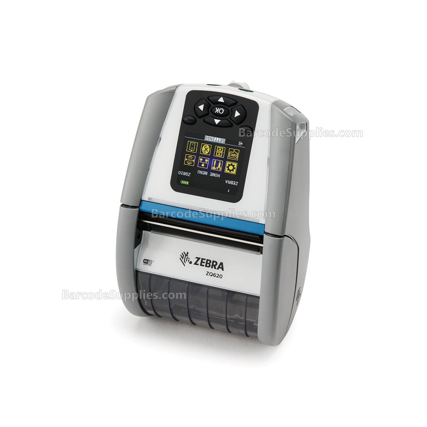 Zebra DT Printer ZQ620 Plus 3/72mm Healthcare with Bluetooth 4.x and Linered Platen