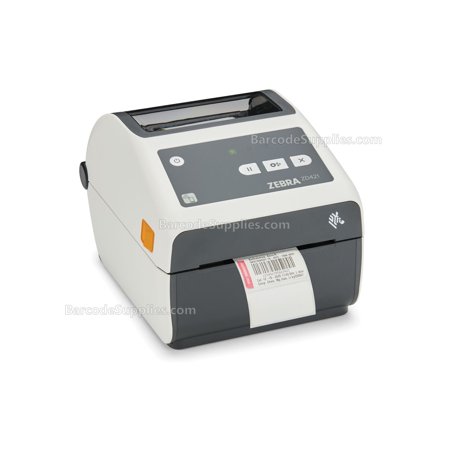 Zebra Direct Thermal Printer ZD421 - Healthcare, 300 dpi, Multi-Connectivity (USB, Ethernet, BTLE5)