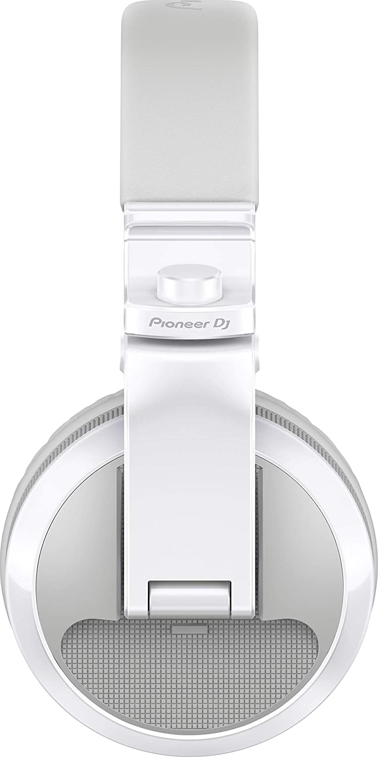 Pioneer DJ HDJ-X5BT-W Wireless Bluetooth DJ Headphones with 40mm Drivers & Detachable Cable - White