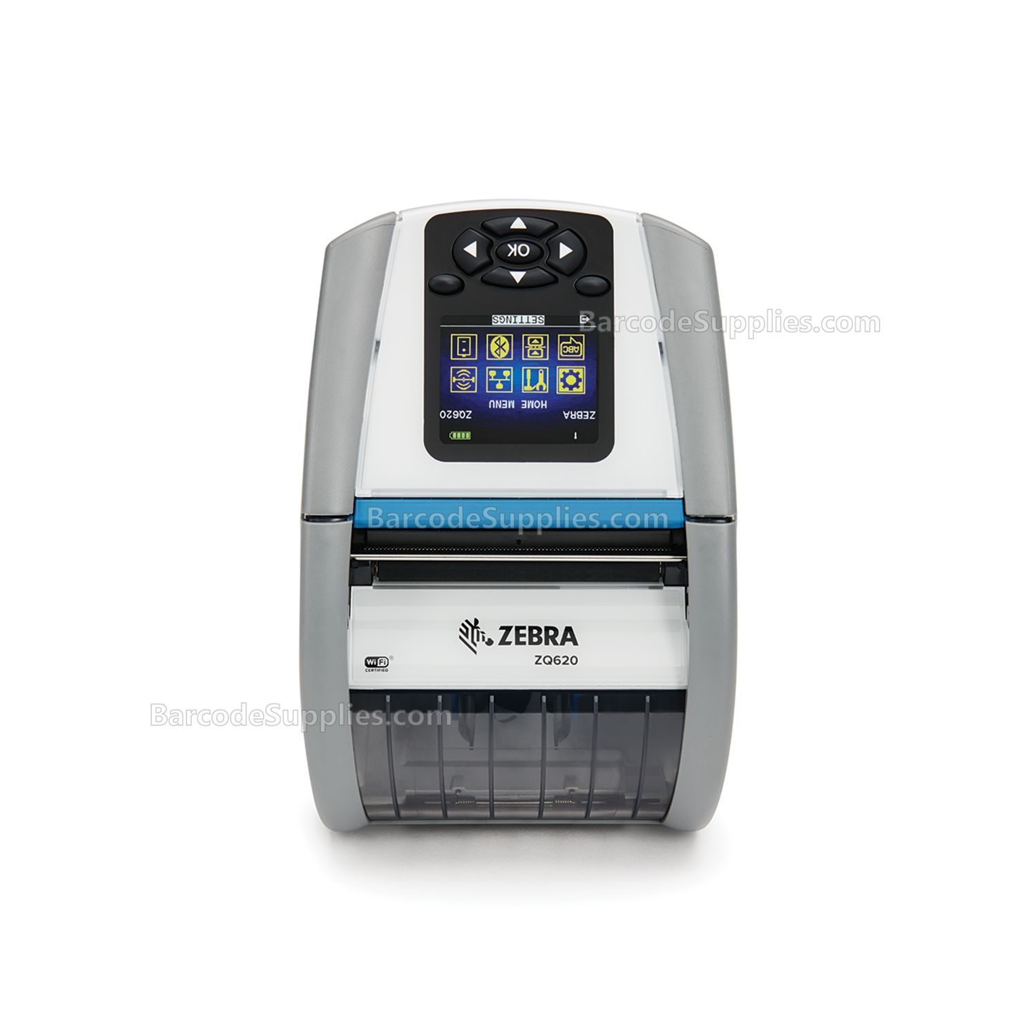 Zebra DT Printer ZQ620 Plus 3/72mm Healthcare with Bluetooth 4.x and Linered Platen
