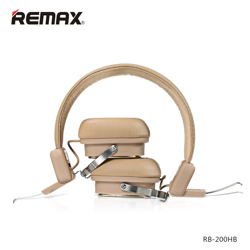 Remax RB-200HB Bluetooth Stereo Headphones with Microphone - Premium Sound & Comfort
