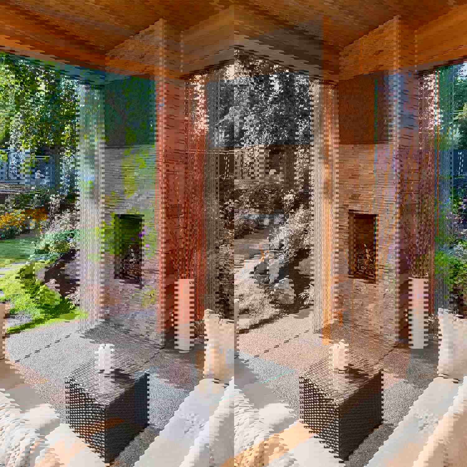 Outdoor TV Cover - Waterproof and Weatherproof Protector for 52 to 55 inch TVs